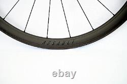 Reynolds Assault Carbon Fiber Clincher Tubeless QR Front Wheel 700c