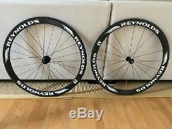 Reynolds Assault Carbon Fiber Clincher Wheelset 700c 10 spd Shimano rim brake