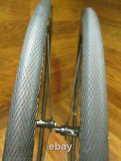 Reynolds Carbon 700c Tubular 8 9 10 11 Speed Wheel Set Schwalbe Ones