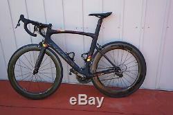 Ridley Noah SRam Force, Road Bike 54 Carbon, Enve wheels, Power Meter