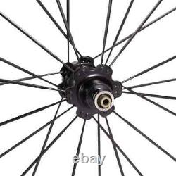 Road Bike Carbon Fiber Wheels Depth 50mm U Shape Tubuless Bicycle Wheelset
