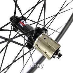 Road Bike Rim Brake Carbon Fiber Wheel Set Depth 30mm Clincher/Tubeles/Tubular
