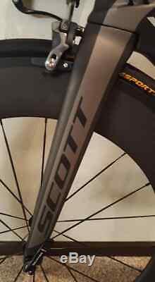 SCOTT Plasma 3 Premium TT / Triathlon Bike Medium (54) Carbon Race Wheels