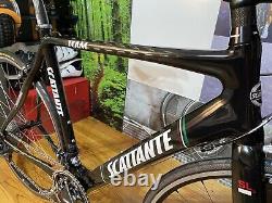 Scattante Team Shimano Dura-Ace Easton Wheels Carbon Fiber Road Bike Size 54cm