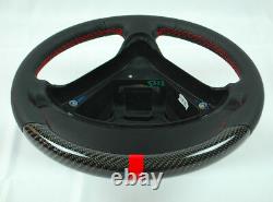 Slk R171 Amg 04-08 C W203 Real Carbon Fiber Leather Steering Wheel A1714600103