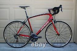 Specialized Roubaix EliteUltegra R8000 58cm -Gloss Red/Black 700C Mavic wheels