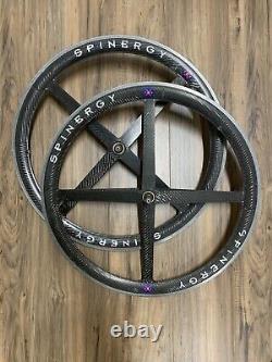 Spinergy Rev X Carbon Fiber Wheel Set Of 2 26 Cycling Wheels