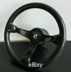 Steering Wheel BMW Carbon Fiber 100% Real Sport E24 E28 E30 E32 E34 1985-1991