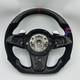 Steering Wheel For BMW Z4 E86 E89 2009-2016 Custom Carbon Fiber Black Alcantara
