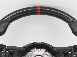 Steering Wheel for 20132020 Volkswagen Golf GTI Mk7 Mk7.5-Carbon Fiber Leather