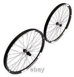 Stradalli Mountain Bike 3K Carbon 29 42mm Wide 28mm Deep Wheels Set DTSwiss 350