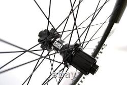 Stradalli Mountain Bike 3K Carbon 29 42mm Wide 28mm Deep Wheels Set DTSwiss 350