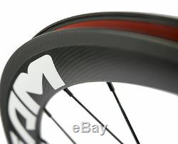Superteam 700C 50mm Ultra Light Carbon Wheels Clincher Carbon Road Bike Wheelset