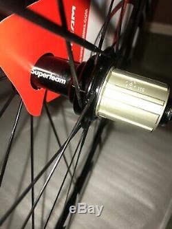 Superteam Carbon Fiber Road Bike Wheels 700C Clincher Wheelset 50mm Matte 23