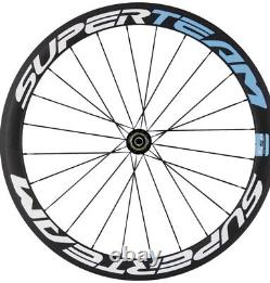 Superteam Carbon Wheelset 50mm Clincher 700c FAST SHIP GREAT STEAL! RIDE FAST