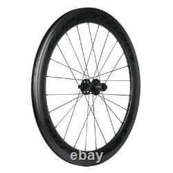 Superteam Carbon Wheelset 700C Road Disc Brake carbon Wheels 60mm CX3 Hub