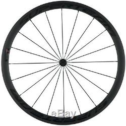 Superteam Clincher Carbon Wheels 38mm Road Bike Carbon Wheelset 700C Road Wheel