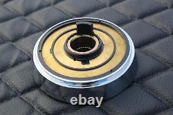 (T03) 18 Steering Wheel Big Rig Carbon Fiber Stripe Kenworth & Peterbilt 2014+
