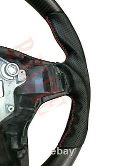 Tesla Model 3 & Y Steering Wheel Matte Carbon Fiber USA Seller