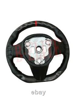 Tesla Model 3 & Y Steering Wheel Matte Carbon Fiber USA Seller