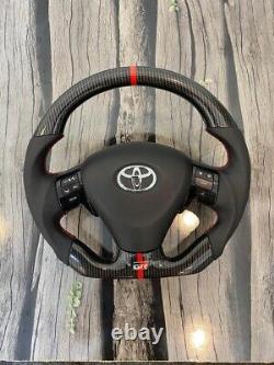 Toyota Corolla S Hydro dipping carbon fiber steering wheel 2009-2013
