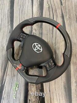 Toyota Corolla S Hydro dipping carbon fiber steering wheel 2009-2013
