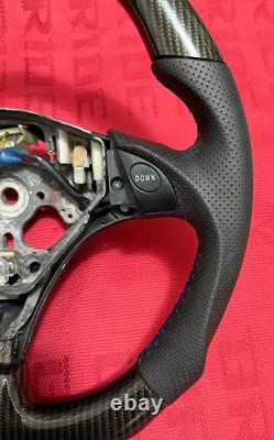 Toyota Supra Mark II Mr2 Celica Alteza Steering Wheel In Carbon Fiber Hydro Dip