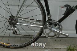 Trek 2500 carbon frame, 57 cm, Dura Ace, Mavic Aksium wheels, Cinelli bar & stem