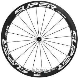 UCI Approved 25mm Width Carbon Wheels 50mm Depth Clincher Bicycle Wheelset 700C