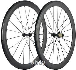 UCI Approved 700C 50mm 25mm U Shap Clincher Carbon Wheels Cycle Carbon Wheelset