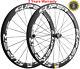 UCI Approved Carbon Wheels 50mm Depth 25mm U Shape Clincher Carbon Whees 700C