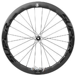 UCI Carbon Cyclocross Wheelset 50mm Clincher Road Disc Brake Wheelset THRU AXLE