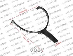 UKCARBON Real Carbon Fibre M Steering Wheel Trim Insert For BMW 2 Series F22 F23