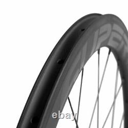 USA Superteam UCI Approved 50mm Carbon Wheels 25mm Shape Road Bike Wheelset 700C