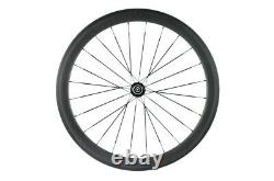 U Shape Carbon Wheels 50mm Road Bike Carbon Wheelset 3k Matte Basalt 700C Bike