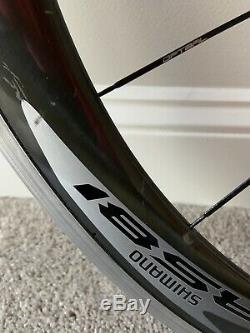 Ultegra RS81 C50 Carbon Alloy Clincher Shimano Aero Wheelset with QR Rim Brake