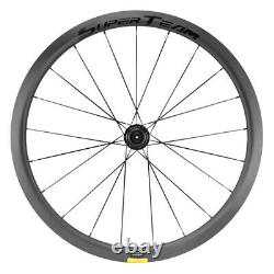 Ultra Light 38mm Clincher Carbon Wheels 700C Full Carbon Fiber Wheelset 25mm UD