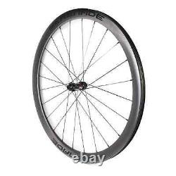 Ultra Light Carbon Fiber Bicycle Wheelset Clincher Tubeless Rims Road Bike Wheel