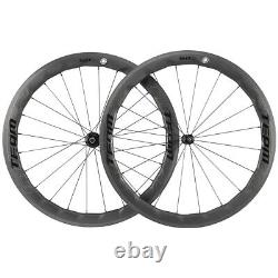 Ultra Superteam 50mm Road Bike Wheels Tubeless 25mm width Carbon Fiber Wheelset