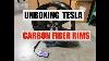 Unboxing Tesla Carbon Fiber Rims From Carbon Revolution