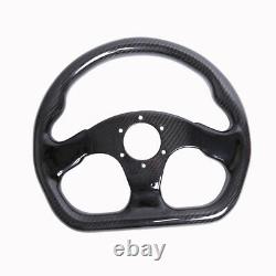 Universal Carbon Fiber Steering Wheel Drift Racing Car Glossy 12 320mm 6 Holes