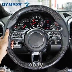 Upgrade Carbon Fiber Steering Wheel for Porsche Mancan Panamera Cayenne 911 718