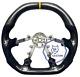 VINS CARBON FIBER Steering Wheel FOR Chevrolet Corvette C5 Z06 97-04 FLAT TOP