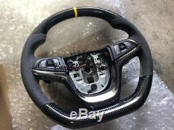 Vf carbon fiber steering wheel paddle shifter maloo Hsv r8 alcantara chevy ss