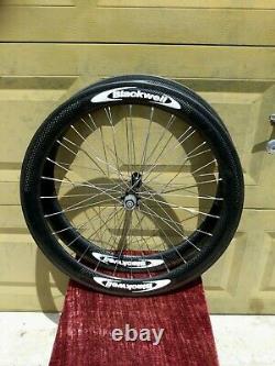 Vintage Blackwell USA Carbon Fiber Wheels Wheelset Tubular Road Bike Rare Light