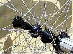 Vintage Blackwell USA Carbon Fiber Wheels Wheelset Tubular Road Bike Rare Light