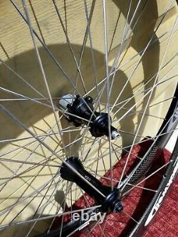 Vintage Blackwell USA Carbon Fiber Wheels Wheelset Tubular Road Bike Rare Light