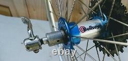 Vintage Bullseye Hubs, Araya wheelset, Classic 1990's MTB wheels + 7 spd cassett