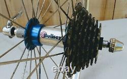 Vintage Bullseye Hubs, Araya wheelset, Classic 1990's MTB wheels + 7 spd cassett