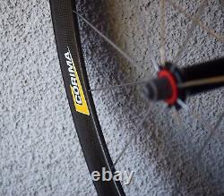 Vintage CORIMA Aero/TT Bicycle Front Wheel Carbon Fiber Tubular